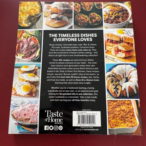 Taste of Home 201 Recipes You'll Make Forever: Classic Recipes for Today's Home - Picture 2 of 3